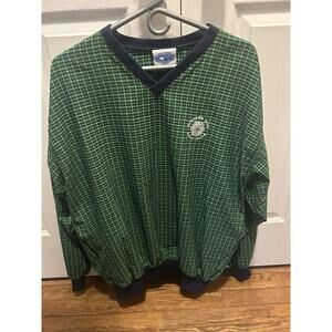 Mens VTG Starbus 1998Pullover Windbreaker Winters Run Golf Club Large